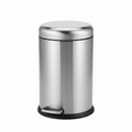 GAOMON Stainless Steel Kitchen Trash Can – Soft-Close Lid & Hands-Free Pedal